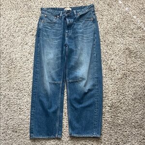 Madewell Darted Barrel Leg Jeans
